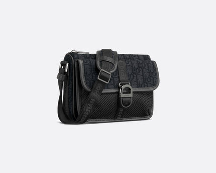 Mini sac bandoulière Dior 8 Noir