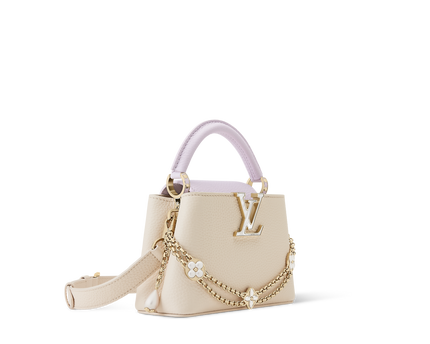 Sac Capucines Mini - LV - Beige/Rose
