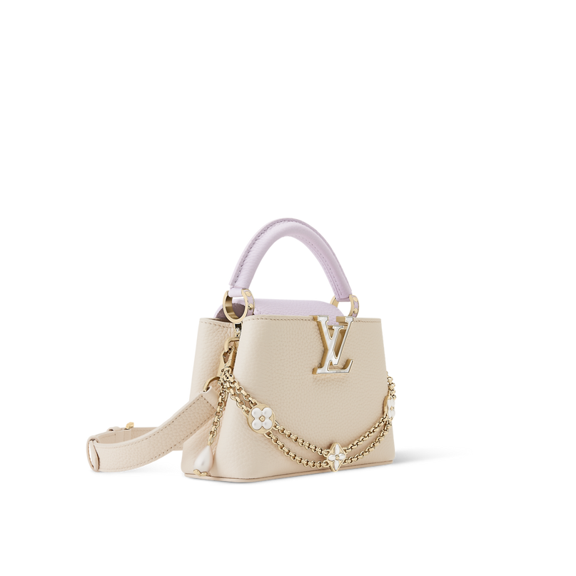 Sac Capucines Mini - LV - Beige/Rose