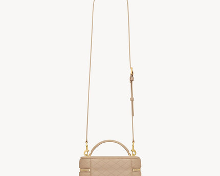 GABY VANITY EN CUIR D’AGNEAU  - YSL - BEIGE