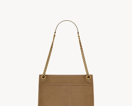 NIKI MEDIUM EN CUIR D’AGNEAU GRAINÉ  - YSL - Marron