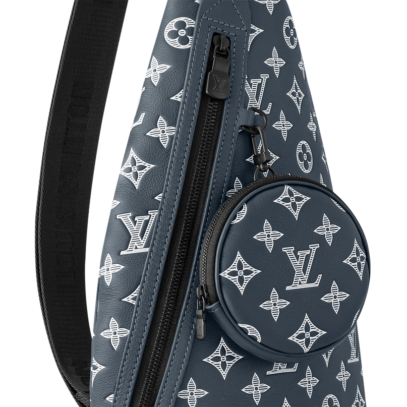 Sac Sling Duo - LV - Bleu jeans