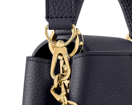 Sac Capucines Mini - LV - Noir/Doré