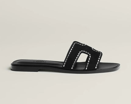 Sandales Oran - Noir - Hermes