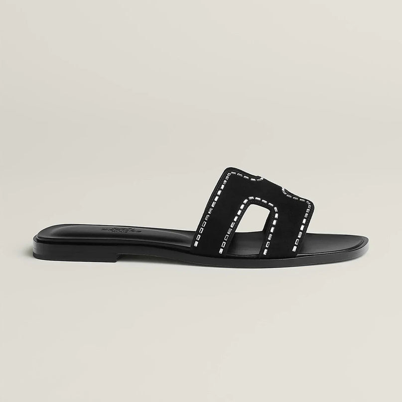 Sandales Oran - Noir - Hermes