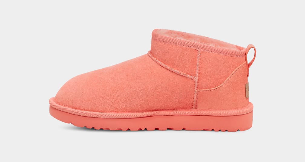 Botte UGG Classic Ultra Mini - Rose saumon