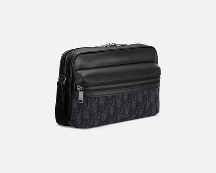 Sac Messenger zippé Rider 2.0 Dior - Noir