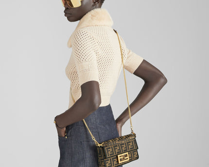 Sac Fendi  Baguette Mini - Marron