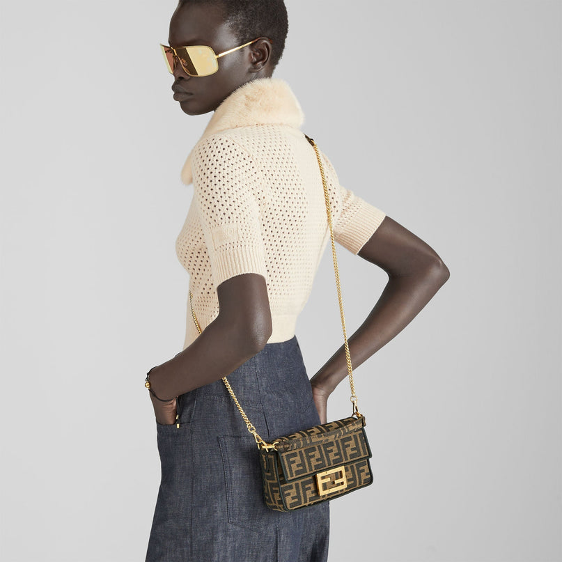 Sac Fendi  Baguette Mini - Marron