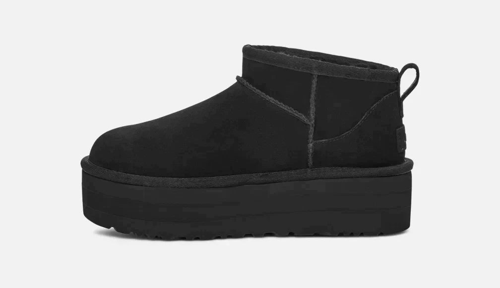 Botte UGG Classic Ultra Mini À Plateforme - Noir
