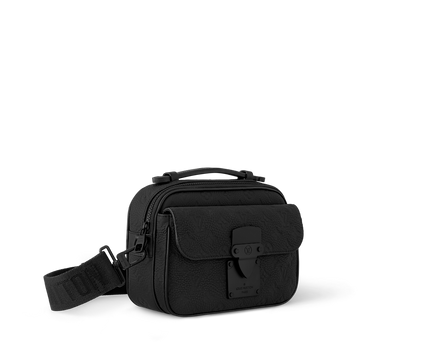 Sac messenger S Lock - LV - Noir
