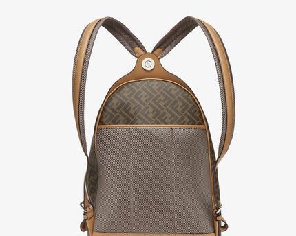 Fendi Chiodo Medium Fendi Diagonal - Marron