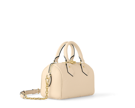 Sac Speedy Bandoulière 20 - LV - Beige