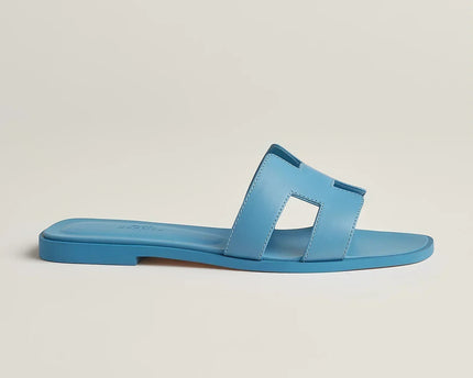 Sandales Oran - Blue Cameo - Hermes