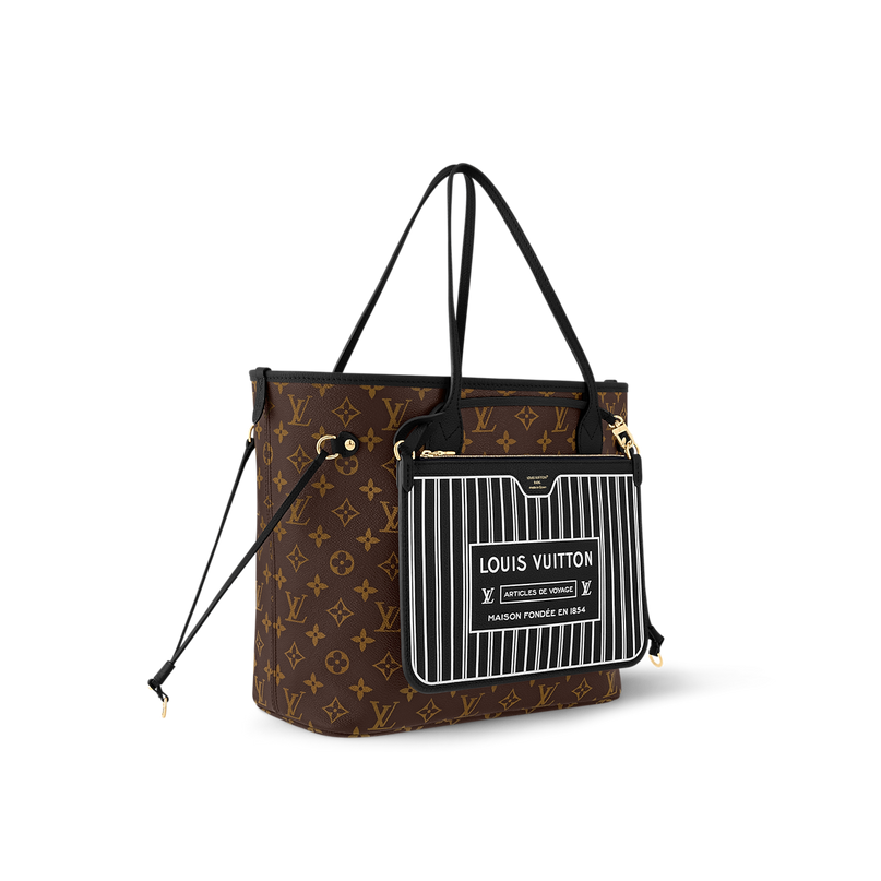Sac Neverfull Inside Out MM - LV - Noir