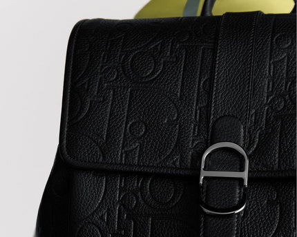 Sac à dos à rabat Dior Daily Noir