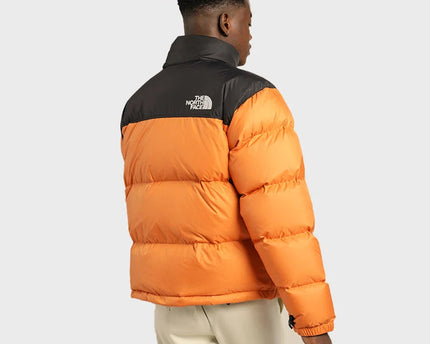 Orange Retro Nuptse 700 Pour Homme