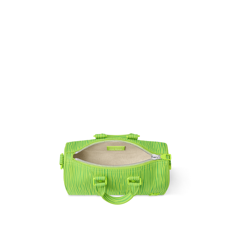 LV x Park Seo-Bo - Sac Keepall Bandoulière 25 - Vert