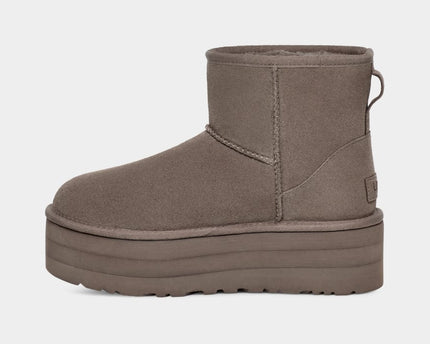 Botte UGG Classic Mini À Platforme - Gris