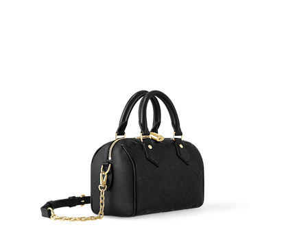 Sac Speedy Bandoulière 20 - LV - Noir