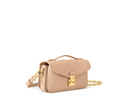 Pochette Métis East West - LV - Full Beige