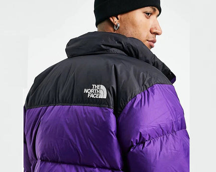 Purple Retro Nuptse 700 Pour Homme