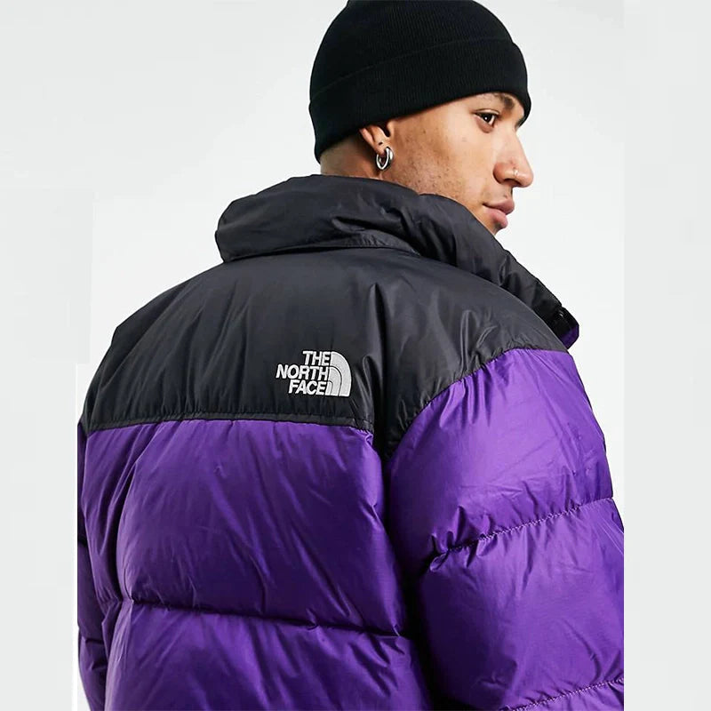 Purple Retro Nuptse 700 Pour Homme