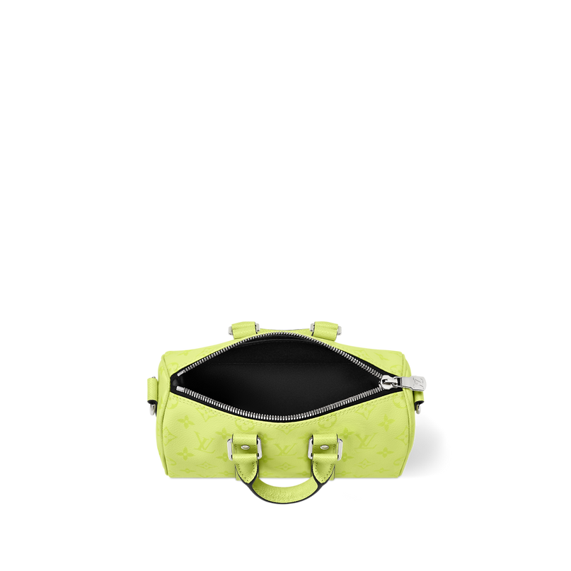 Sac Keepall Bandoulière 25 - LV - Vert fluo