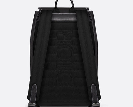 Sac à dos à rabat Saddle - Dior - Full Black