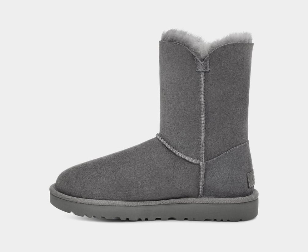 Botte UGG Short Bailey Button II - Gris