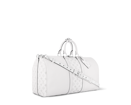 Sac Keepall Bandoulière 50 - LV - Blanc
