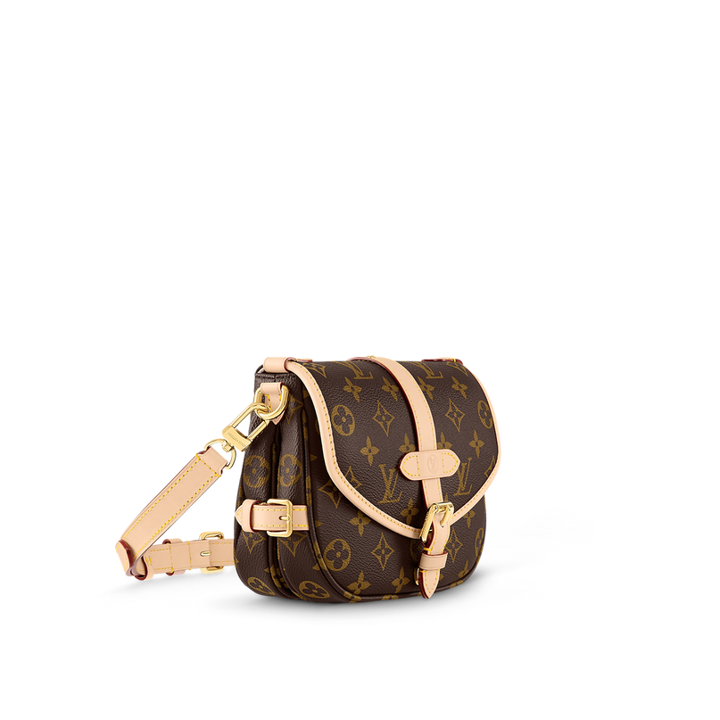 Sac Saumur BB - LV - Marron Classic