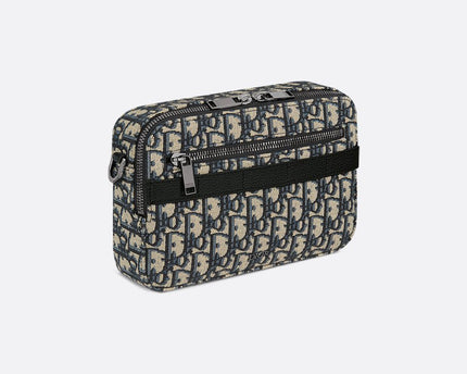 Sac bandoulière Safari Dior - Noir Beige