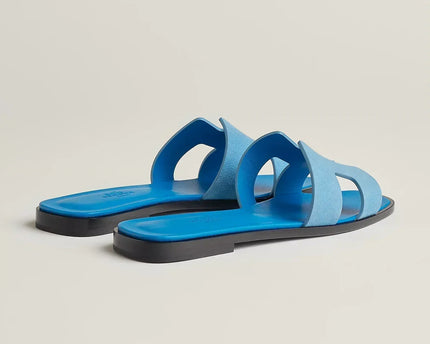 Sandales Oran - Blue Cameo - Hermes