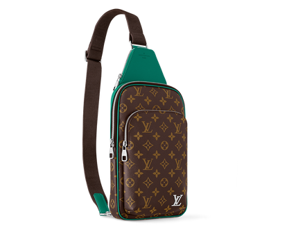 Sac Avenue Slingbag - LV - Marron vert