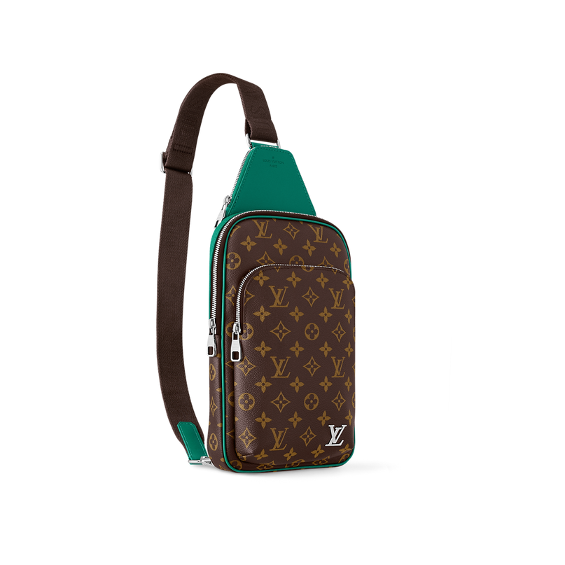 Sac Avenue Slingbag - LV - Marron vert