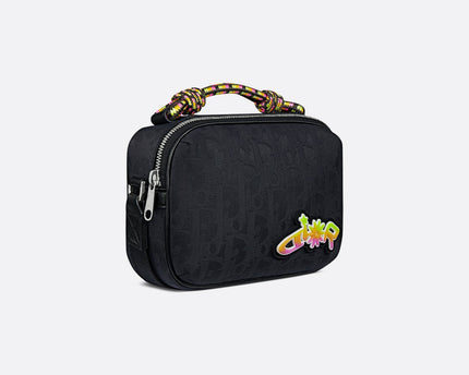 Mini sac zippé DIOR AND LEWIS HAMILTON