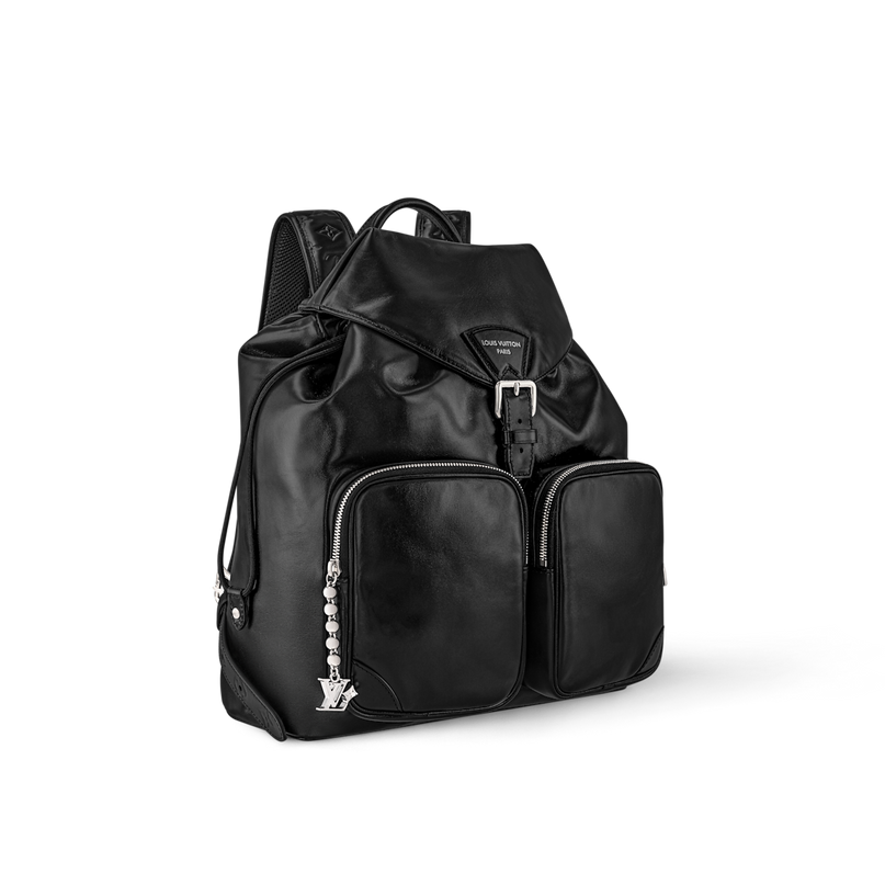 Sac à dos Montsouris Cargo - LV - Noir