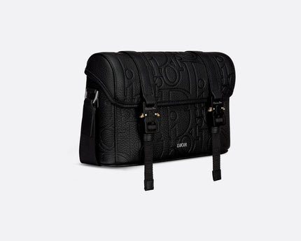 Sac Messenger à rabat Dior Hit The Road - Dior - Noir