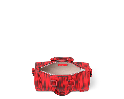LV x Park Seo-Bo - Sac Keepall Bandoulière 25 - Rouge