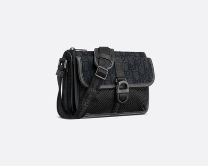 Mini sac bandoulière Dior 8 Noir
