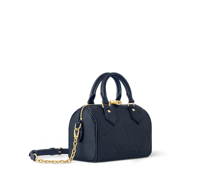 Sac Speedy Bandoulière 20 - LV - Bleu nuit