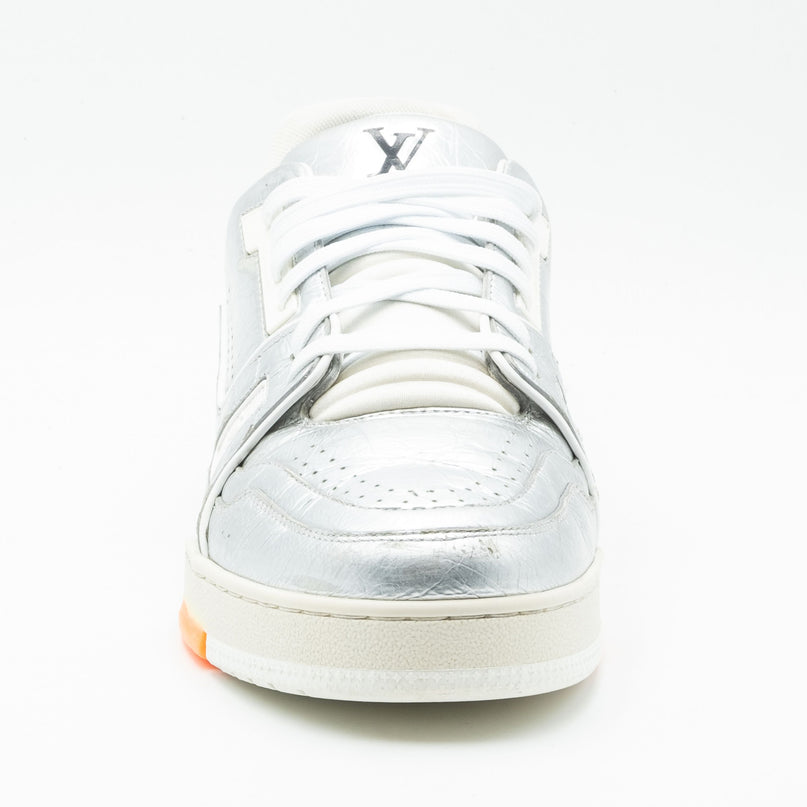 Sneaker LV Trainer Silver White