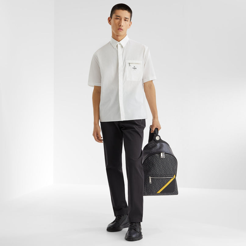 Fendi Chiodo Medium Fendi Diagonal - Noir