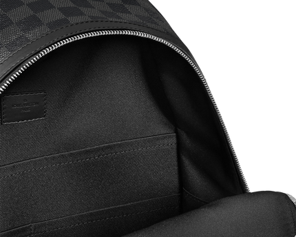 Sac à dos Discovery PM Toile Damier Graphite  - LV - Noir