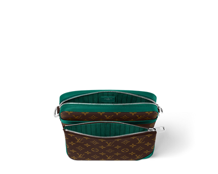 Trio messenger - LV - Marron