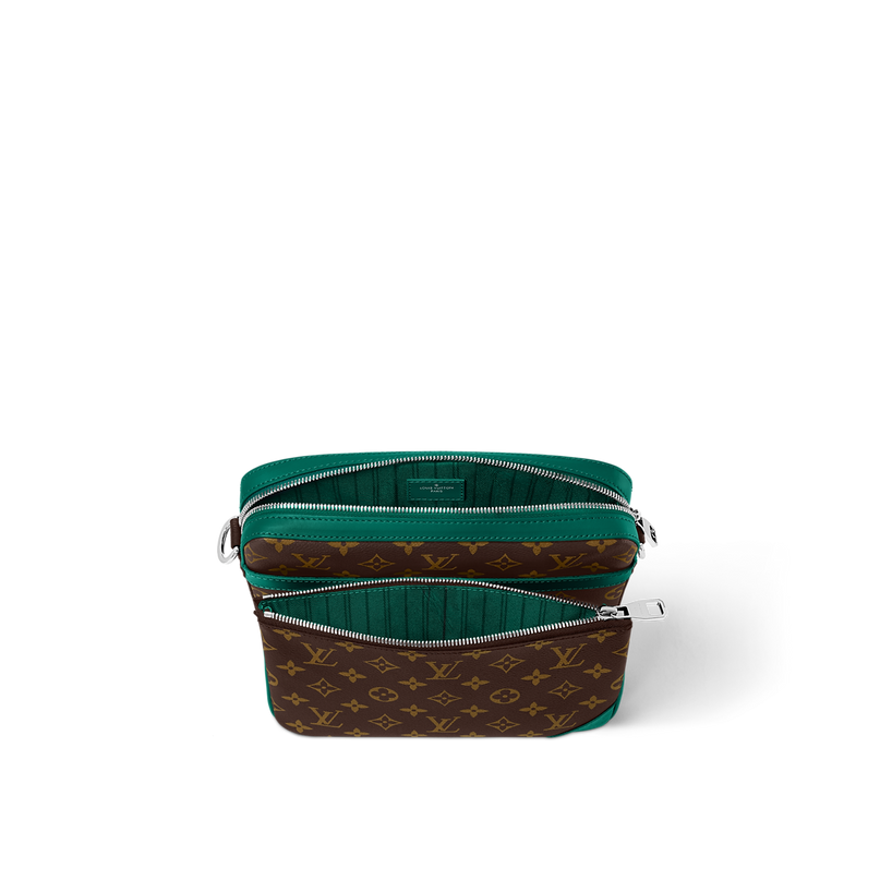 Trio messenger - LV - Marron