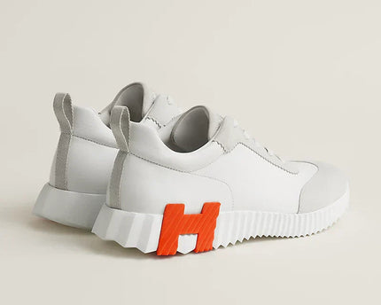 Sneakers Hermès blanc / orange