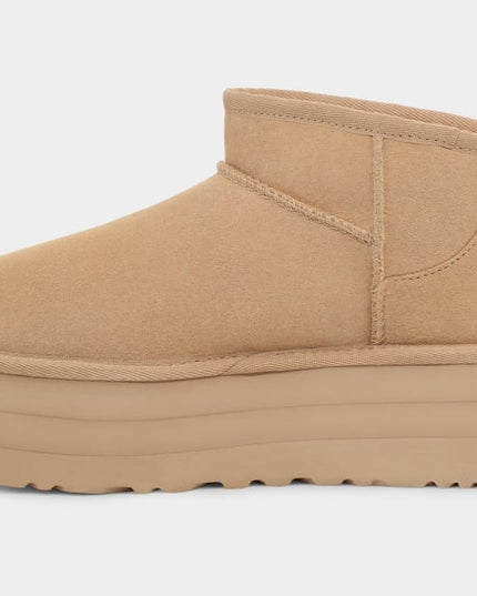 Botte UGG Classic Ultra Mini À Plateforme - Moutarde