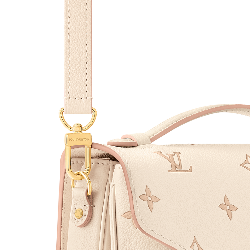 Pochette Métis - LV - Blanc Rose